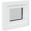 Bendras lango vidinis atspalvis baltas RISOR 45 x 40 cm