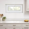 Bendras lango vidinis atspalvis baltas RISOR 85 x 40 cm