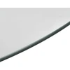 Pasukamas serviravimo padėklas, besp., 60cm, grūdintas stiklas