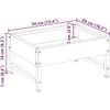 Paukščių šėrykla Sidabro 80 x 28 x 13.5 cm Cinkuota plienas