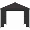 Pavėsinė 3 x 3 m Antracito Poliesteris ir plienas 190 gsm