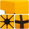 Pavėsinė 3 x 3 m Geltona Poliesteris ir plienas 190 gsm