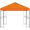 Pavėsinė 3 x 3 m Oranžinė Poliesteris ir plienas 190 gsm