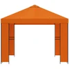 Pavėsinė 3 x 3 m Oranžinė Poliesteris ir plienas 190 gsm