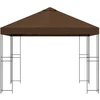 Pavėsinė 3 x 3 m Ruda Poliesteris ir plienas 190 gsm