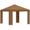 Pavėsinė 3 x 3 m Smėlio Poliesteris ir plienas 190 gsm