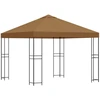 Pavėsinė 3 x 3 m Smėlio Poliesteris ir plienas 190 gsm