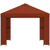 Pavėsinė 3 x 3 m Terakotos Poliesteris ir plienas 190 gsm