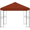 Pavėsinė 3 x 3 m Terakotos Poliesteris ir plienas 190 gsm