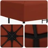 Pavėsinė 3 x 3 m Terakotos Poliesteris ir plienas 190 gsm
