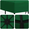 Pavėsinė 3 x 3 m Žalia Poliesteris ir plienas 190 gsm