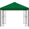Pavėsinė 3 x 3 m Žalia Poliesteris ir plienas 190 gsm