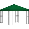 Pavėsinė 3 x 3 m Žalia Poliesteris ir plienas 190 gsm