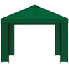 Pavėsinė 3 x 3 m Žalia Poliesteris ir plienas 190 gsm