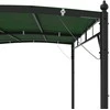 Pavėsinė 3 x 3 x 2,55 m Žalia Audinys ir aliuminis 180 gsm