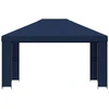 Pavėsinė 4 × 3 m Mėlyna Poliesteris ir plienas 190 gsm