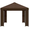 Pavėsinė 4 × 3 m Ruda Poliesteris ir plienas 190 gsm