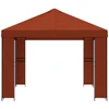 Pavėsinė 4 × 3 m Terakotos Poliesteris ir plienas 190 gsm