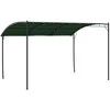 Pavėsinė 4 x 3 x 2,55 m Žalia Audinys ir aliuminis 180 gsm