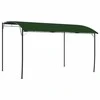 Pavėsinė 4 x 3 x 2,55 m Žalia Audinys ir aliuminis 180 gsm