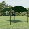 Pavėsinė 4 x 3 x 2,6 m Žalia Poliesteris ir plienas