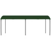 Pavėsinė 6 x 3 x 2,55 m Žalia Audinys ir aliuminis 180 gsm