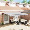 Electric Awning Frame 4 x 3 m Antracito