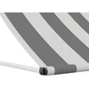 Pavėsinė Antracito ir baltos 100 x 150 cm