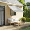 Pavėsinė Antracito ir baltos 200 x 150 cm
