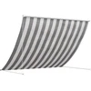 Pavėsinė Antracito ir baltos 300 x 150 cm