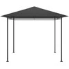 Pavėsinė, antracito spalvos, 3x3x2,7m, 180g/m²