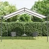 Pavėsinė 4 x 4 x 2,6 m Baltas Plienas ir poliesteris 180 gsm