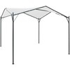 Pavėsinė, baltos spalvos, 3x3x2,6m, 180g/m²