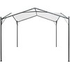 Pavėsinė, baltos spalvos, 3x3x2,6m, 180g/m²