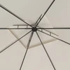 Pavėsinė, kreminės spalvos, 3x3x2,7m, 160g/m²