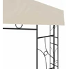 Pavėsinė, kreminės spalvos, 3x3x2,7m, 160g/m²