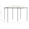 Pavėsinė, kreminės spalvos, 3x4x2,6m, 160g/m²