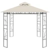 Pavėsinė, kreminės spalvos, 4x3x2,7m, 160g/m²