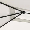 Pavėsinė su stulpų uždangalais, kreminė, 2,98x5,3x2,59m 160g/m²