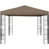 Pavėsinė, taupe spalvos, 3x3m