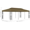 Pavėsinė, taupe spalvos, 6x3m, 180g/m²