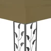 Pavėsinė, taupe spalvos, 6x3m, 180g/m²