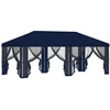 Pavėsinės dengti su šoninėmis sienelėmis 6 x 3 m Mėlyna