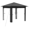 Paviljonas be šoninės sienos 2,6 x 2,6 m