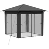 Paviljonas su 4 šoninėmis sienomis 2,6 x 2,6 m