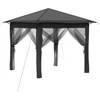 Paviljonas su 4 šoninėmis sienomis 2,6 x 2,6 m