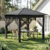 Paviljonas su 4 šoninėmis sienomis 2,6 x 2,6 m