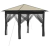 Paviljonas su 4 šoninėmis sienomis 2,6 x 2,6 m