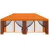 Paviljonas su šoninėmis sienelėmis 6 x 3 m Oranžinė