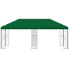 Paviljonas su šoninėmis sienelėmis 6 x 3 m Žalia